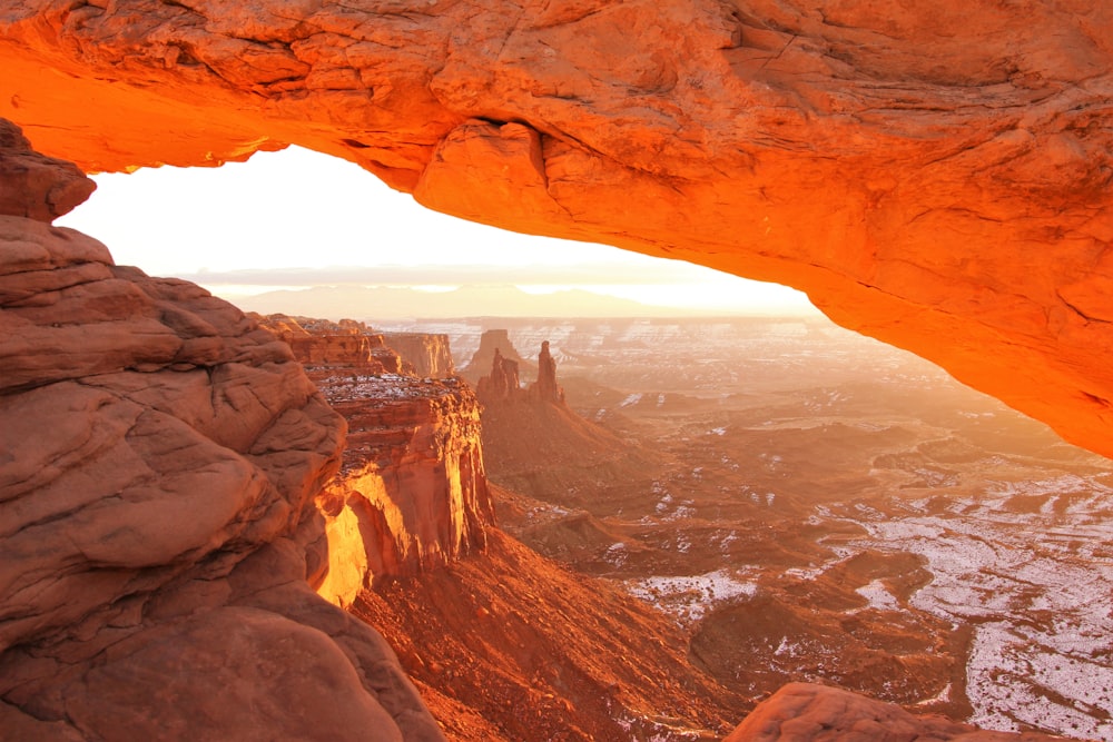 Landschaftsfotografie von Canyons