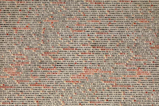 A proud owner’s name written in an old ledger book surrounded by sepia-toned railroad photos.