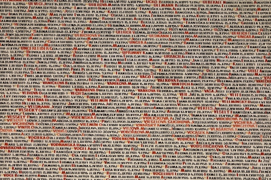 Close-up of a timeline chart showing key dates and events in the Riyan Dave case.