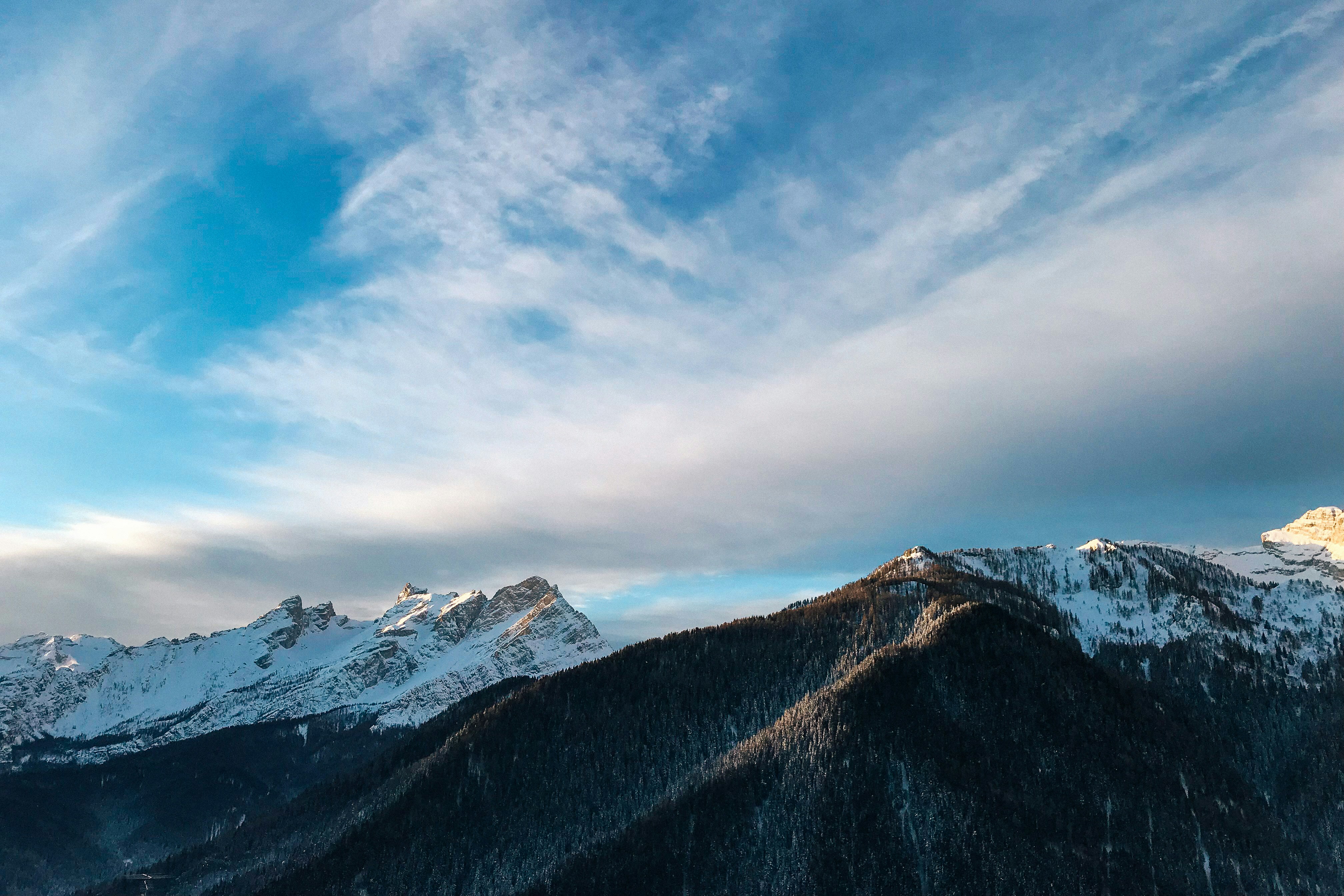 Winter wonderland in Dolomites