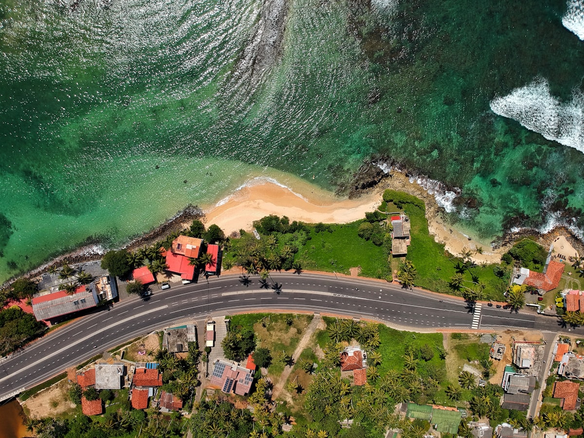 aerial-view of city landscape