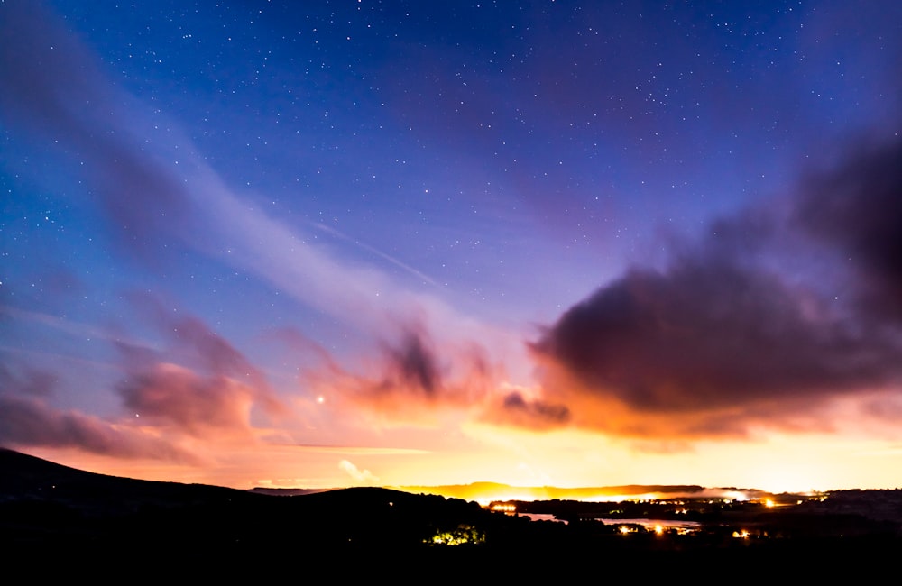 photography of nimbus clouds