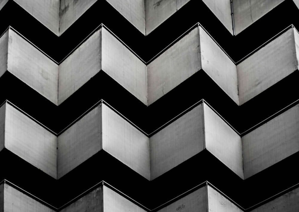 black and grey chevron background