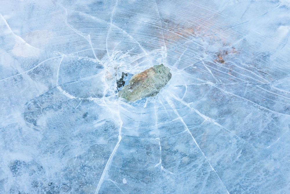 cracked ice panel