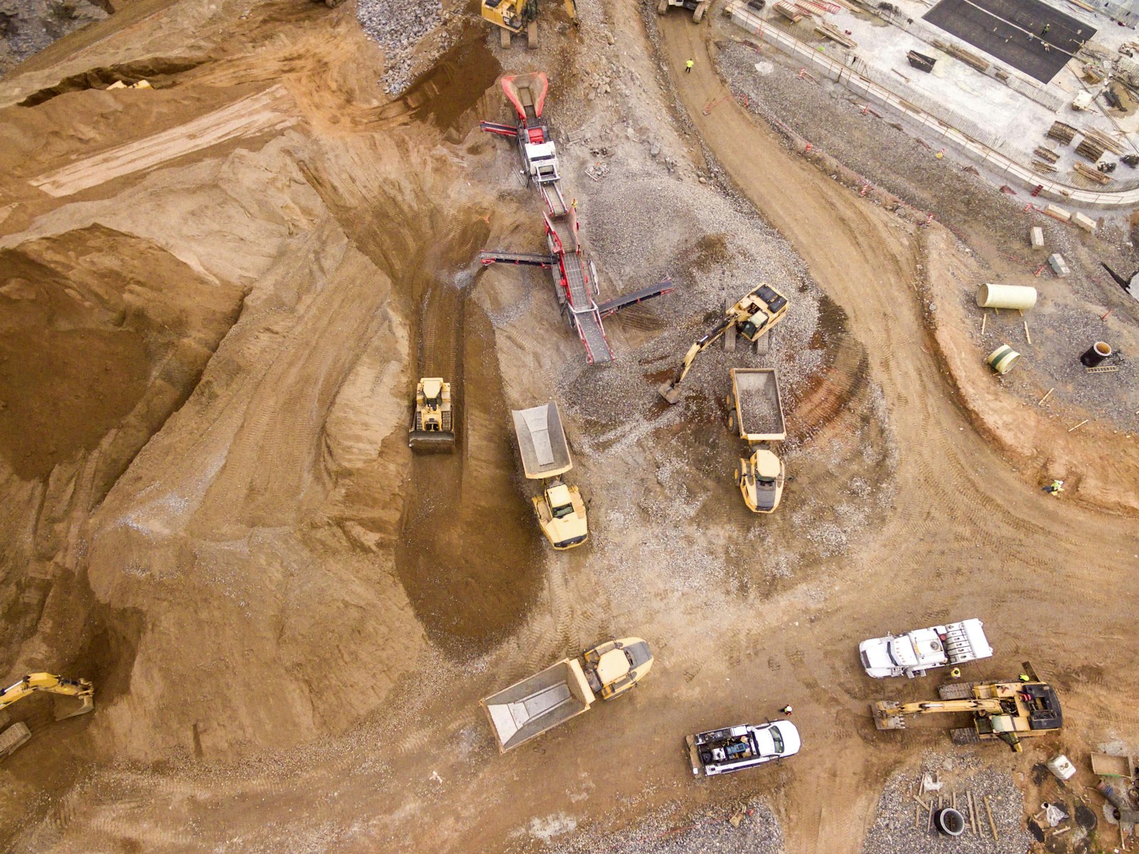 Concrete pour
