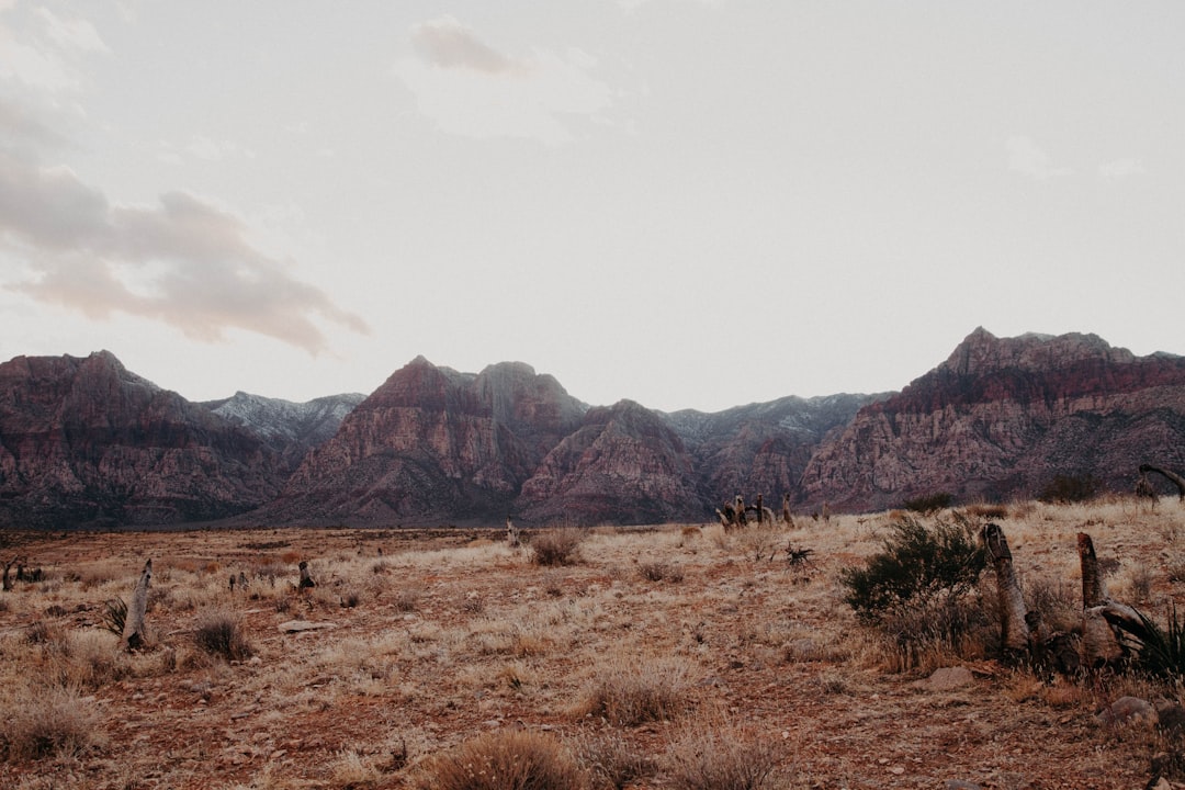 soil and mountain covered field, breath taking…