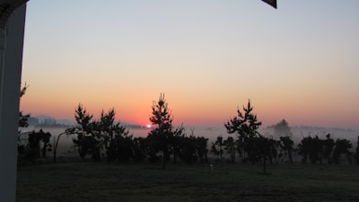 A serene landscape at sunrise, promoting mindfulness.