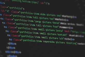 computer code screengrab