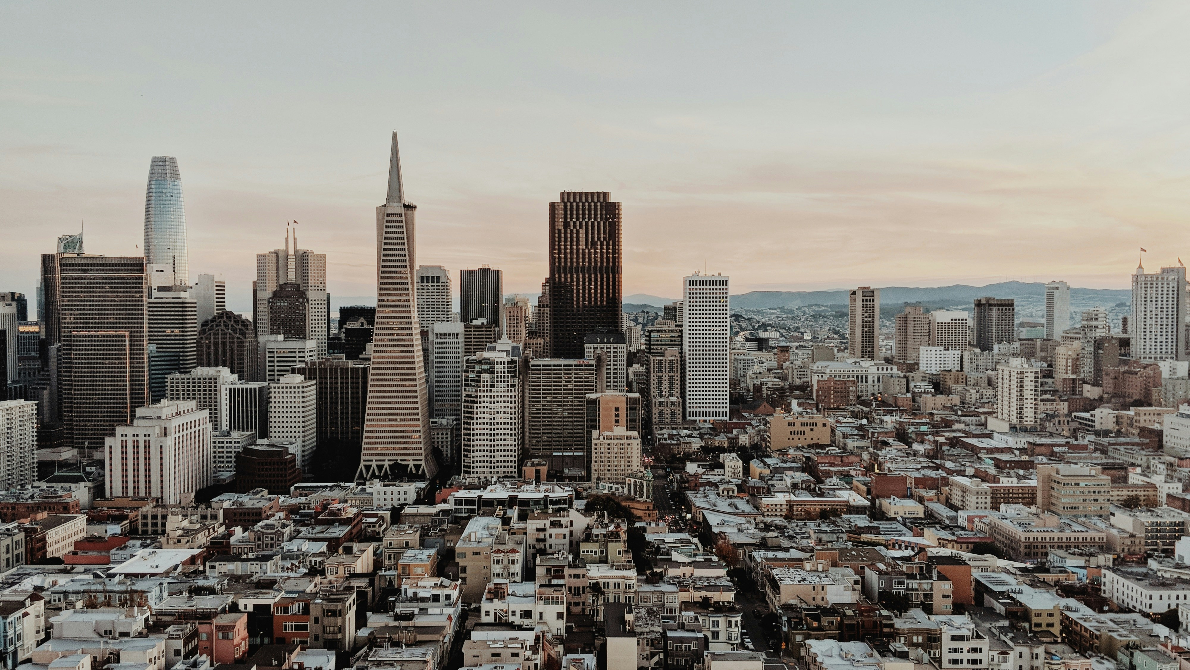 brown and gray concrete buildings during daytime photo