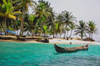 canoe on beach