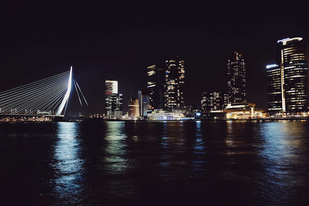 Landmark photo spot Westerkade Erasmus Bridge