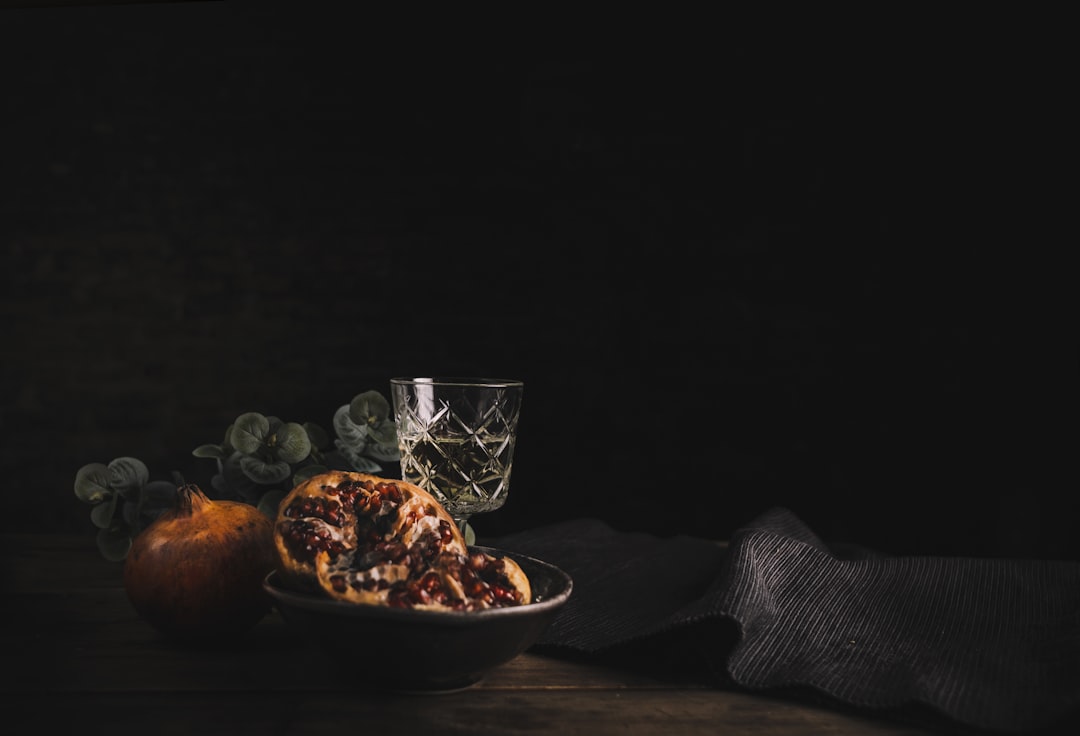 pretzels on black ceramic bowl