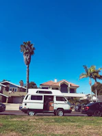 Breezecore van parked outside a home at 3561 Oakleaf Dr, San Jose.