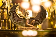 Goddess Isis figurine wallpaper