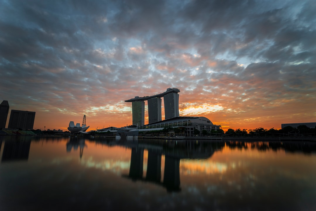 Waterway photo spot Marina Bay Sands Boat Quay