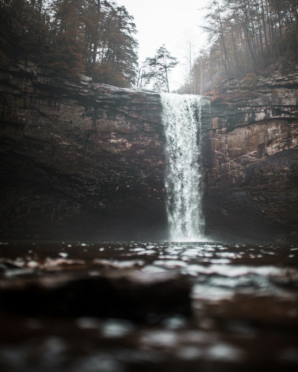 view of waterfalls