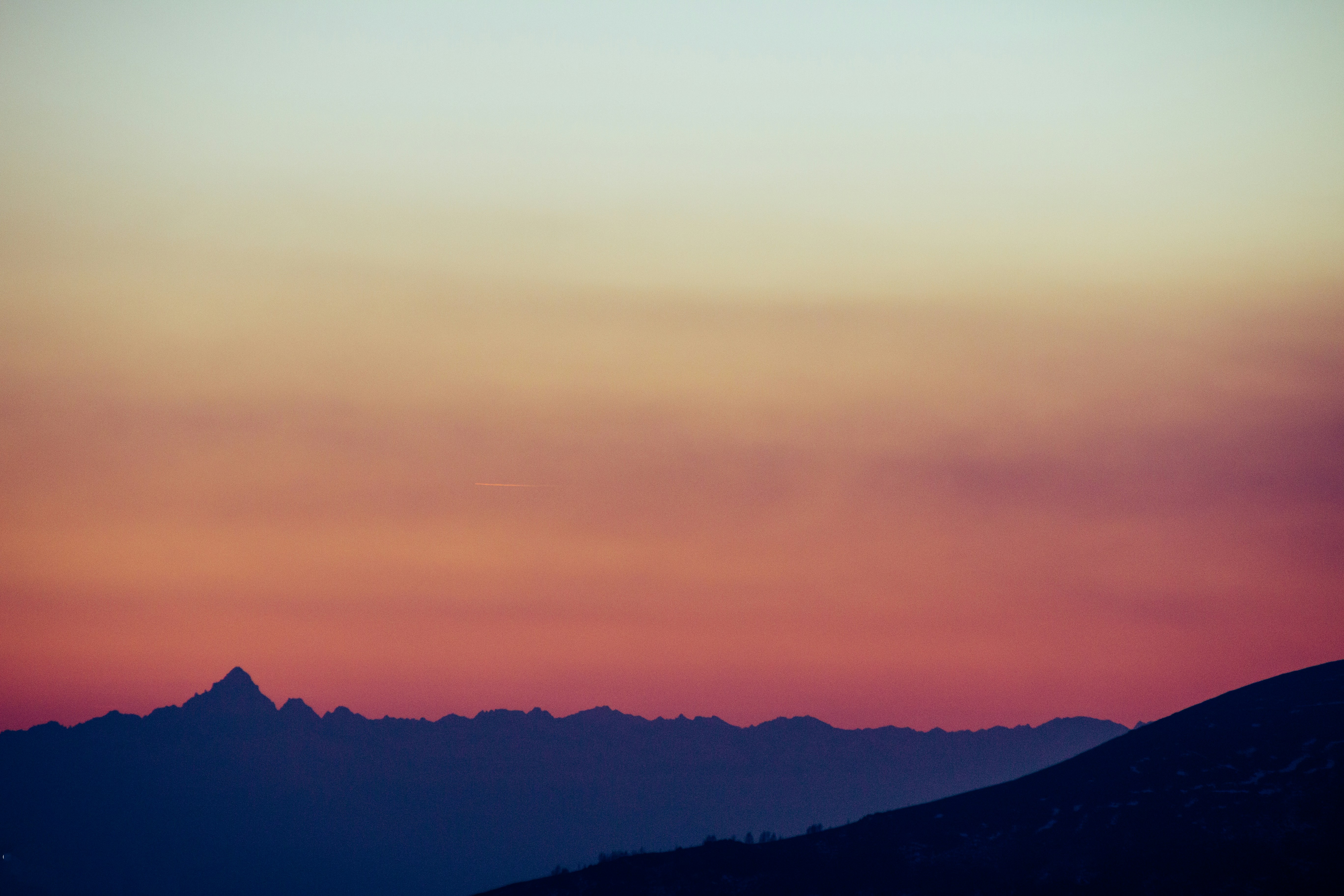 A sunset in my hometown  Biella