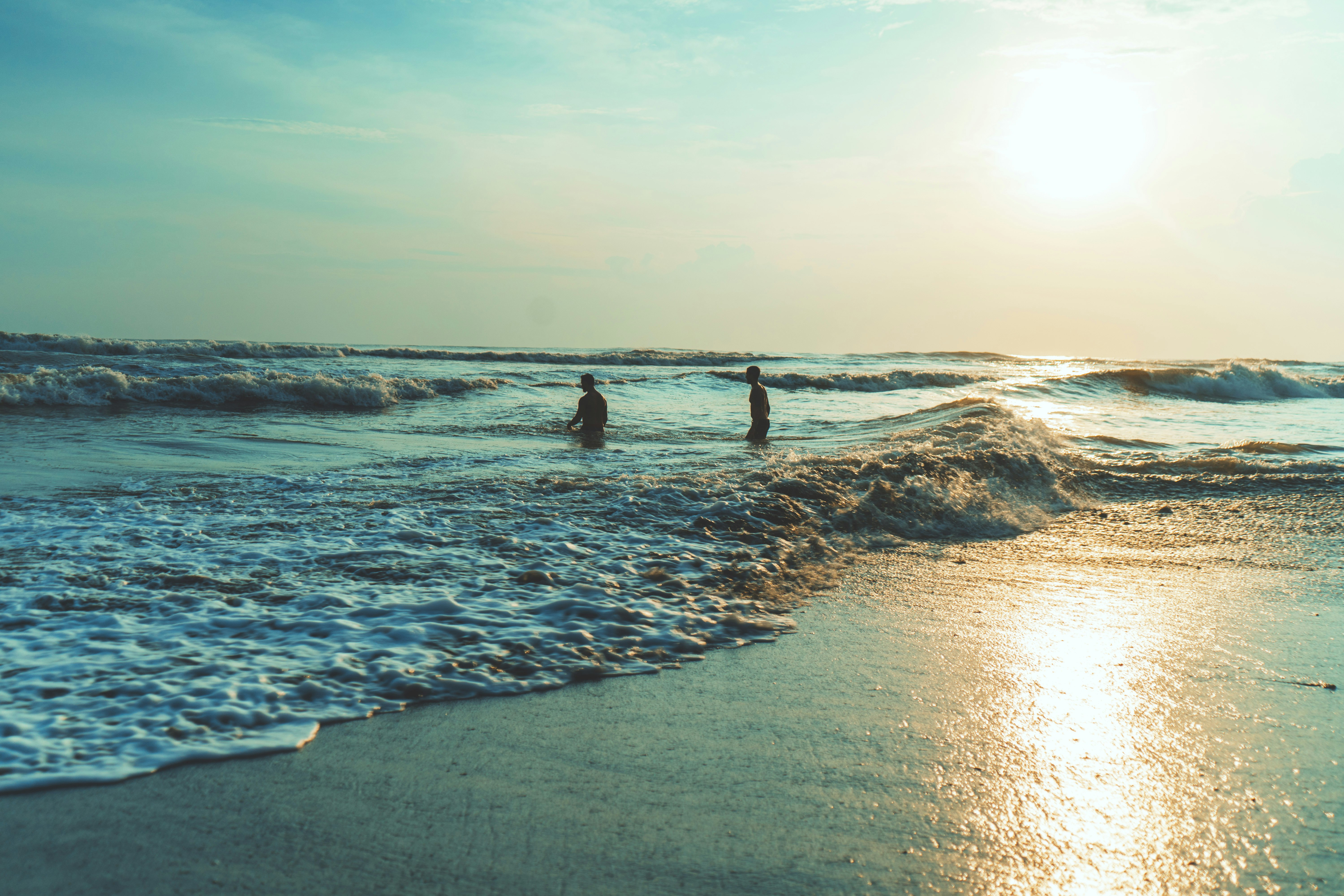 beach during daytime