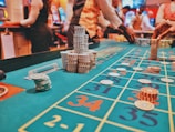 An engaging view of a live casino game.