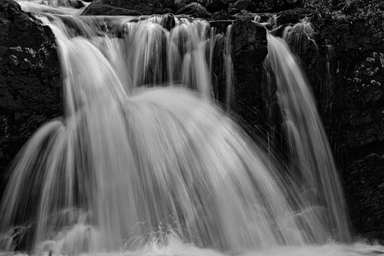 landscape photography of waterfalls in Newfoundland and Labrador Canada