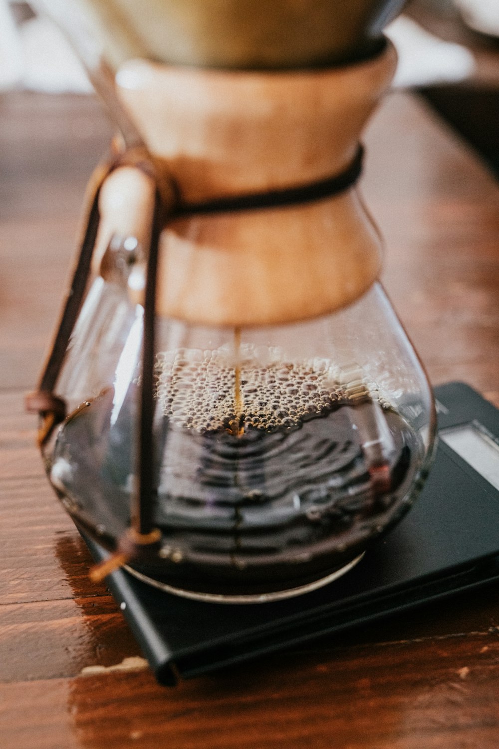 clear glass coffee jar