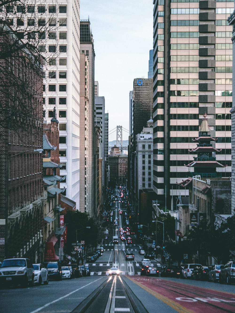 cars on street