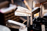 gray Medalist golf clubs