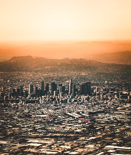 high-rise city buildings in Los Angeles United States