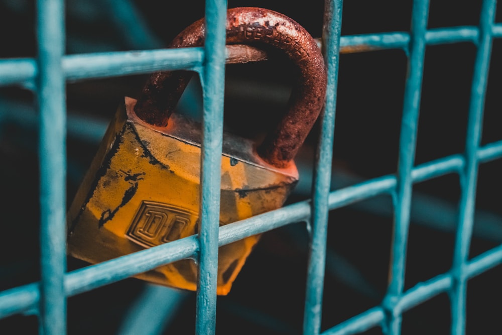 brown padlock photography