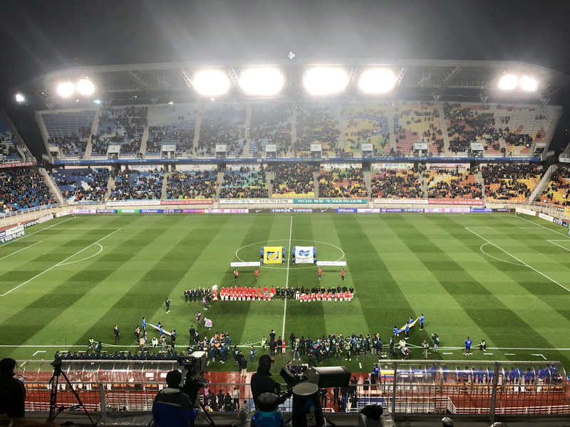 Soccer stadium in North America
