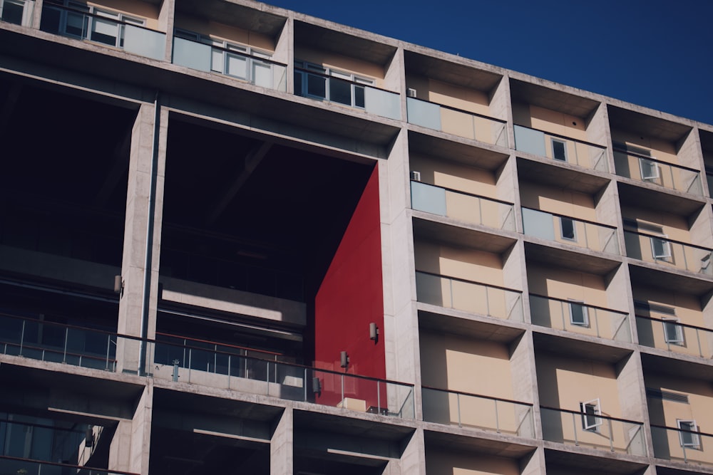 white concrete building