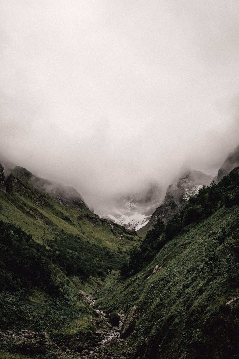 山の風景