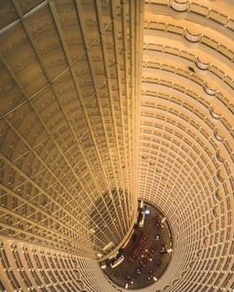aerial view photography of building