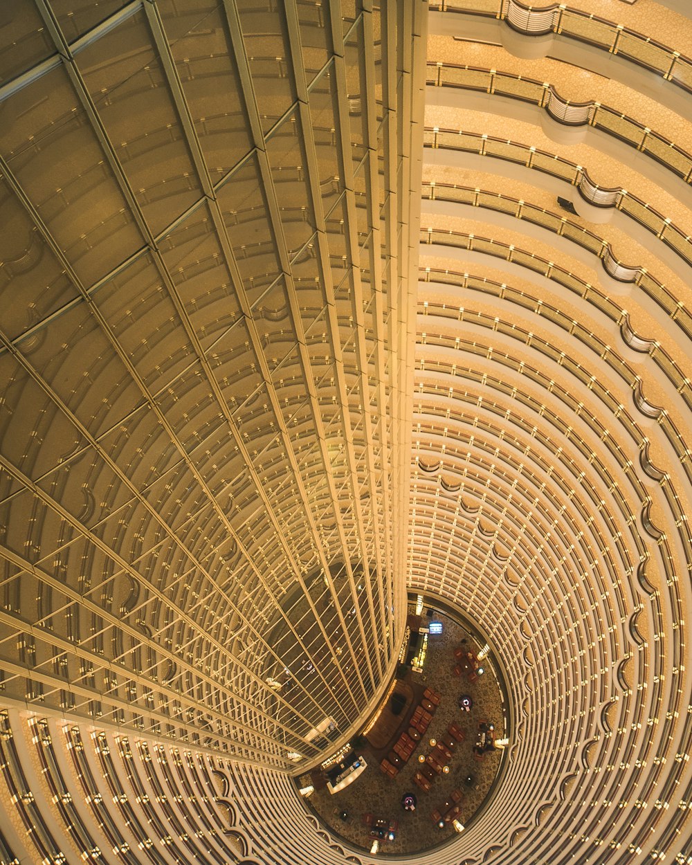 aerial view photography of building