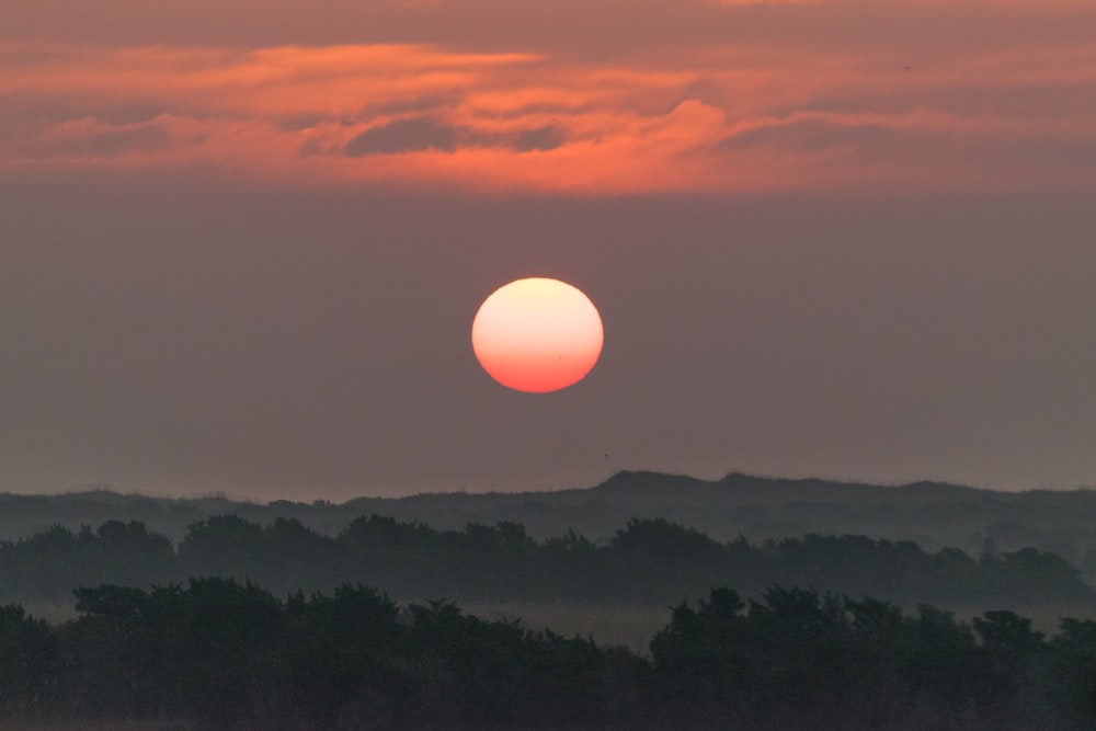 landscape photo of dawn
