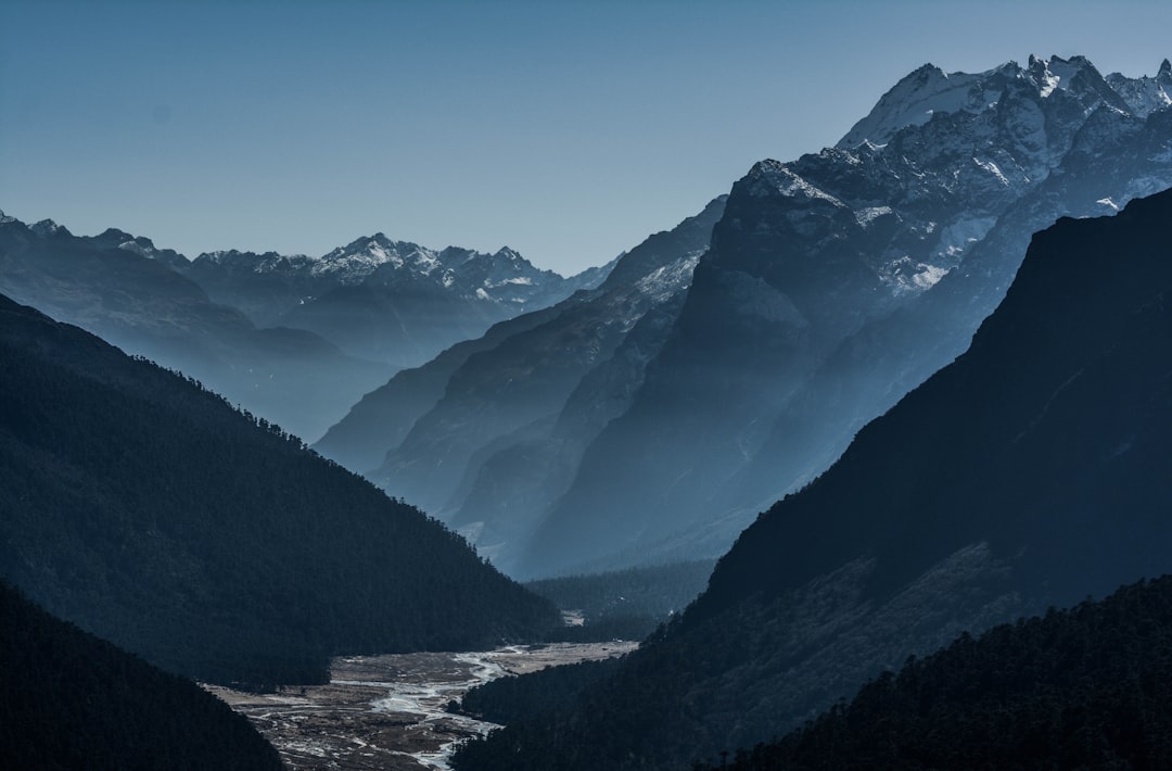 Mountain range photo spot Sikkim Gurudongmar Lake