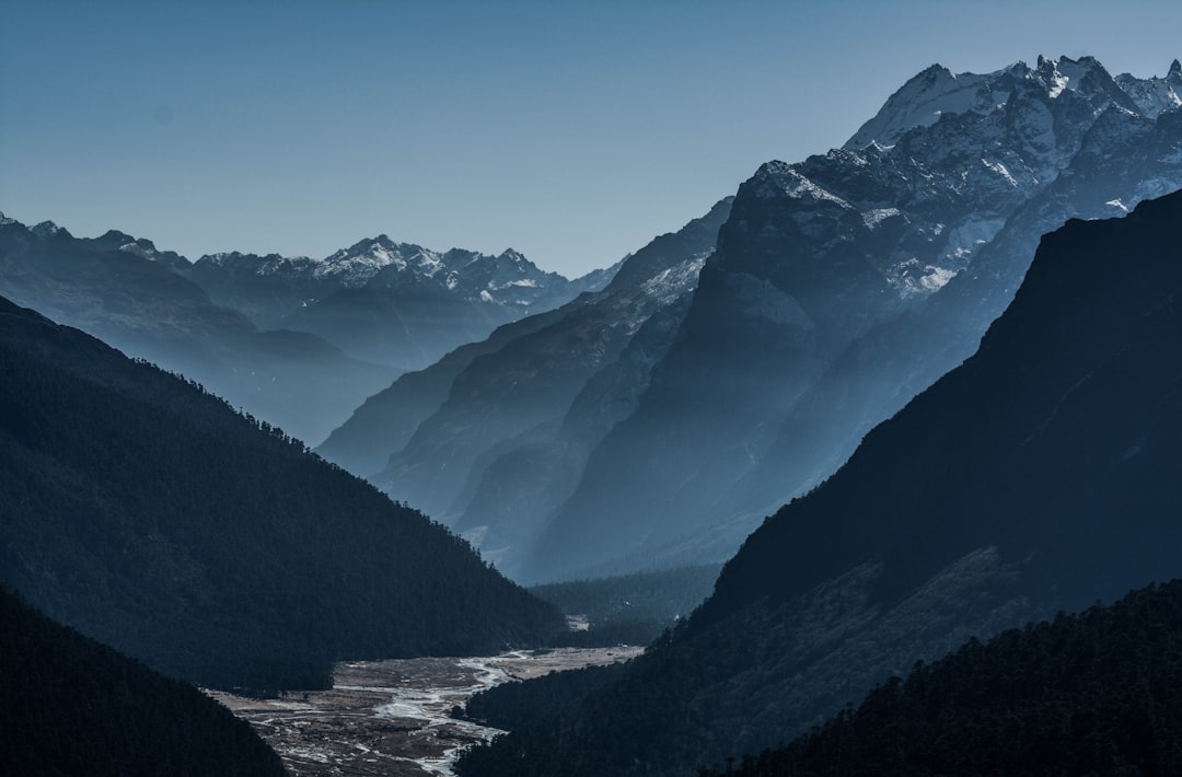 travelers stories about Mountain range in Sikkim, India