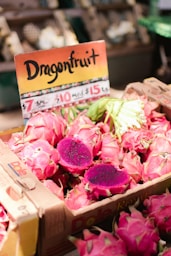 Dragon fruit signage