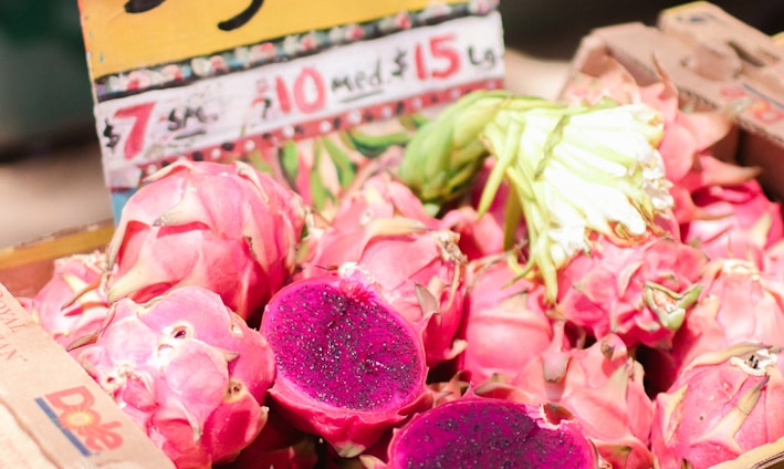 Dragon fruit signage