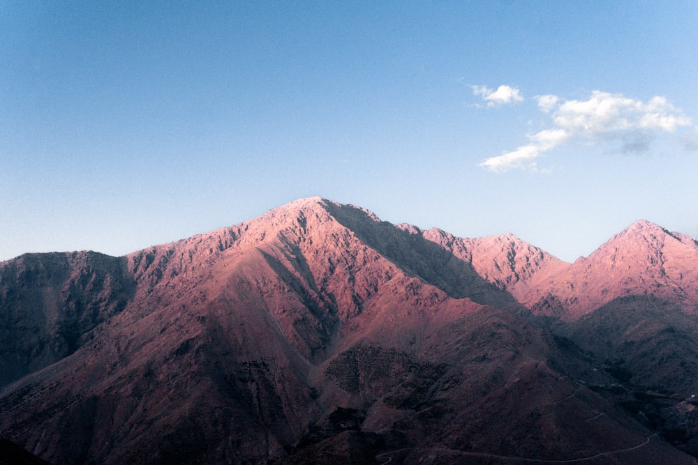 mountains during day