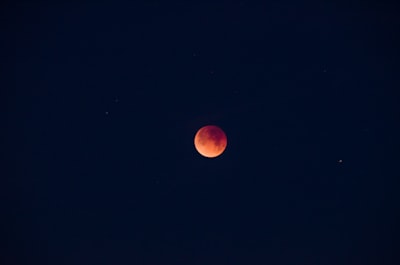 red moon lunar zoom background