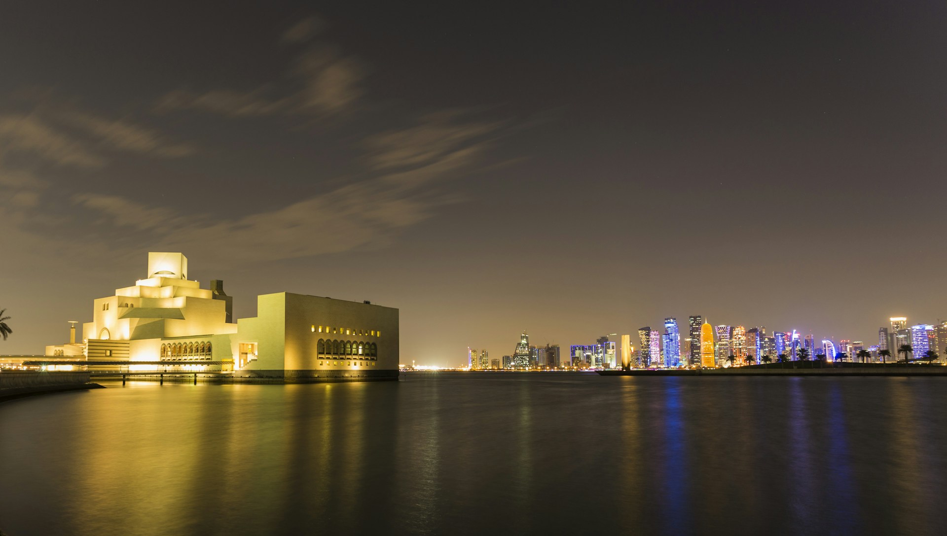 body of water near buildings