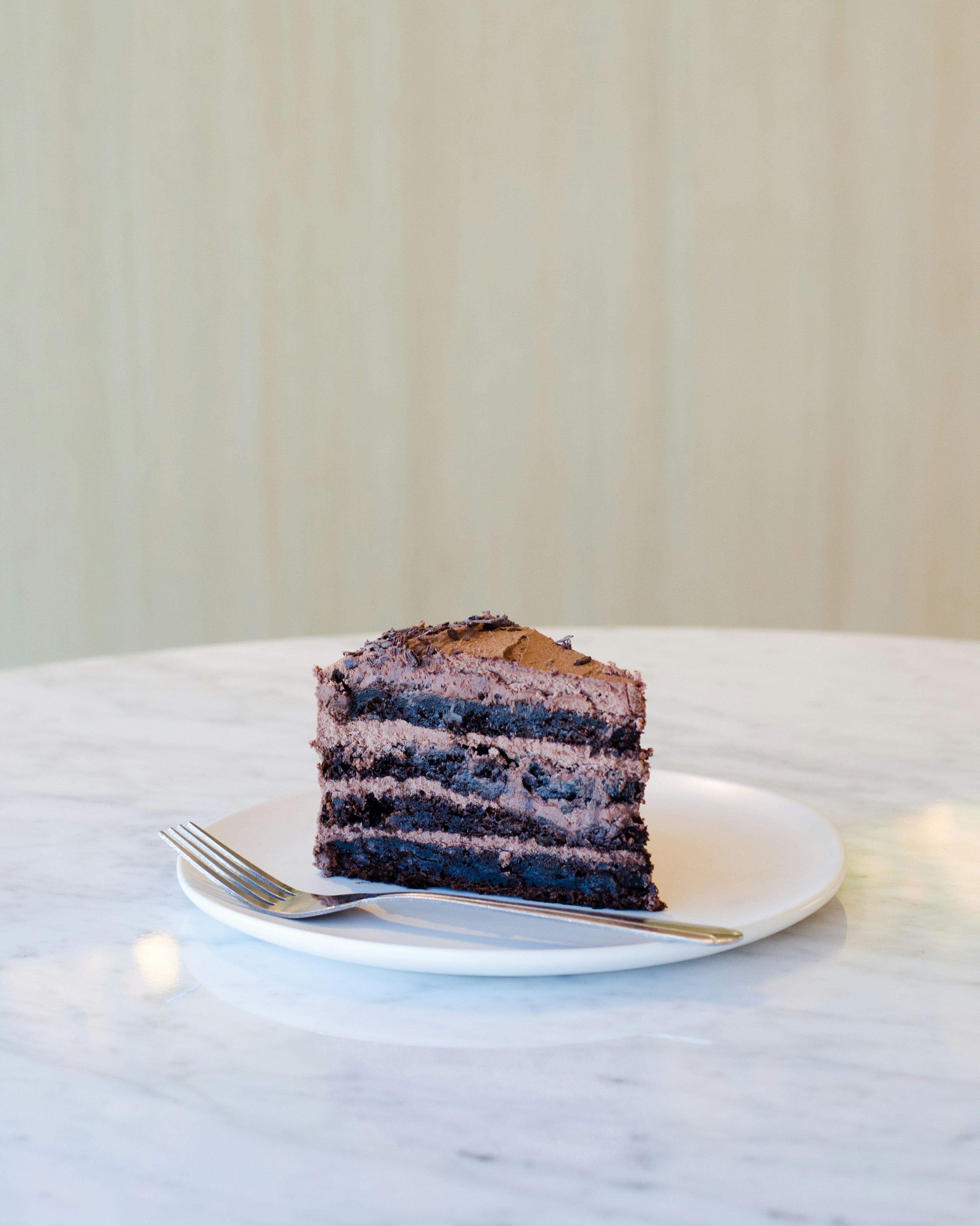 A slice of Chocolate Cake from Markham & Fitz — dessert bar in Northwest Arkansas.
markhamandfitz.com