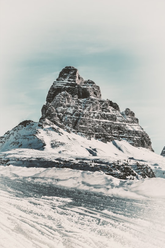 scenery of mountain in Tre Cime di Lavaredo Italy