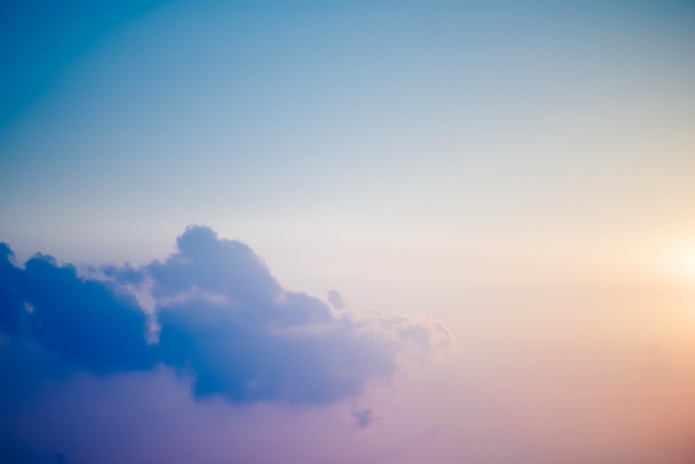 gray clouds on sky