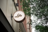 Lofts signage on structure