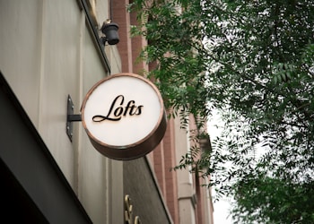 Lofts signage on structure