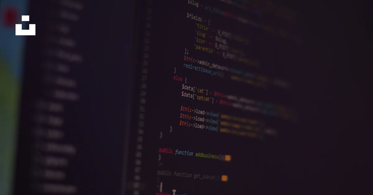 A close up of a computer screen with a bunch of text on it photo – Free ...