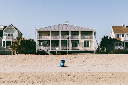 white 3-storey house in Isle of Palms United States