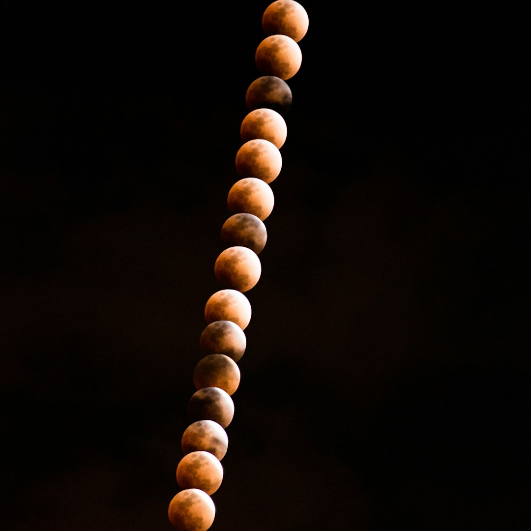 The Super Blue Blood Moon Eclipse Sequence